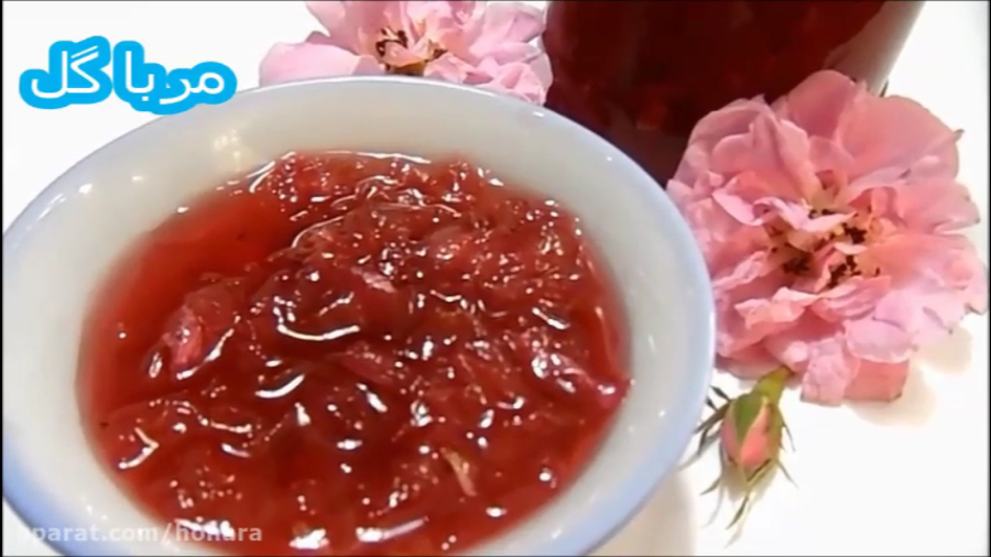 طرز تهیه مربا گل محمدی تازه